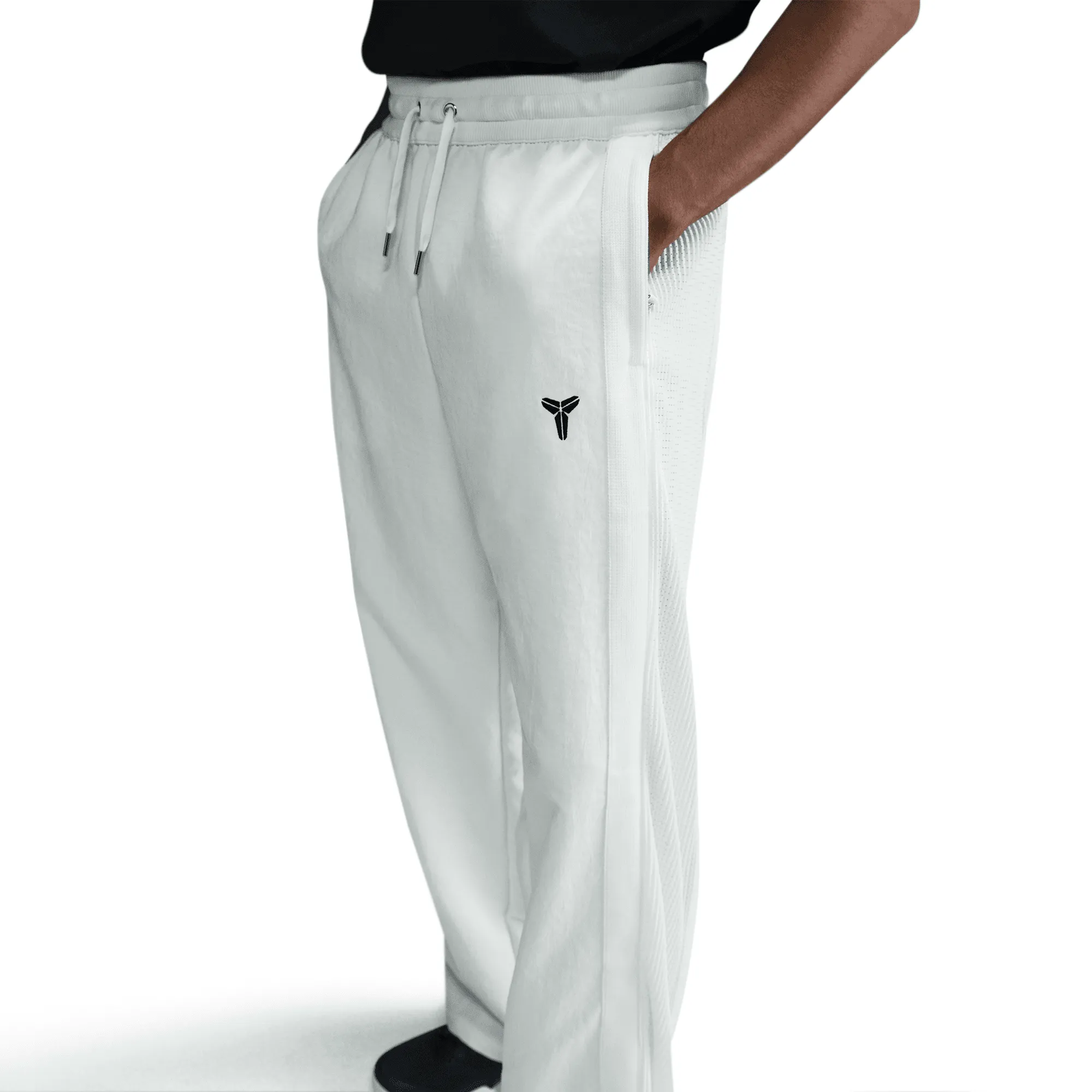 KOBE DETAILS PLEATED PANTS - WHITE sold by Lapstone & Hammer product image thumbnail 3