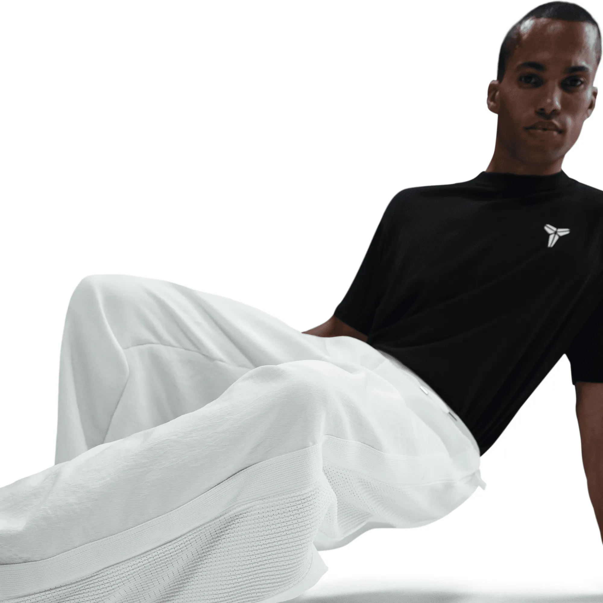 KOBE DETAILS PLEATED PANTS - WHITE sold by Lapstone & Hammer product image thumbnail 5