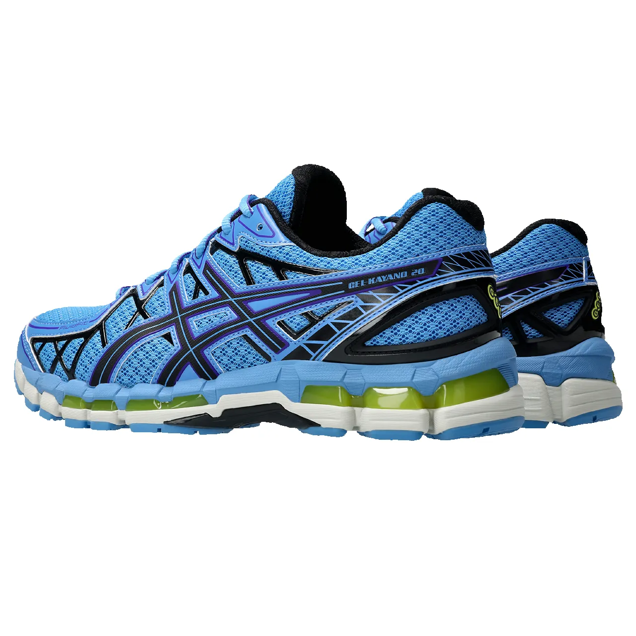 GEL-KAYANO 20 - BLUE NEPTUNE / BLACK sold by Lapstone & Hammer product image thumbnail 3