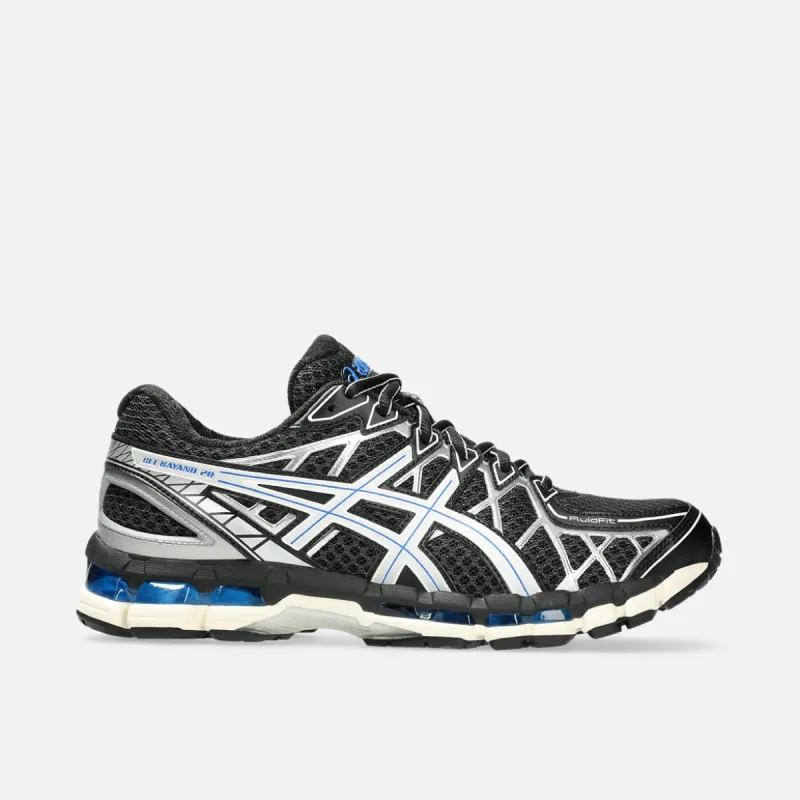 GEL-KAYANO 20 - BLACK / PURE SILVER sold by Lapstone & Hammer
