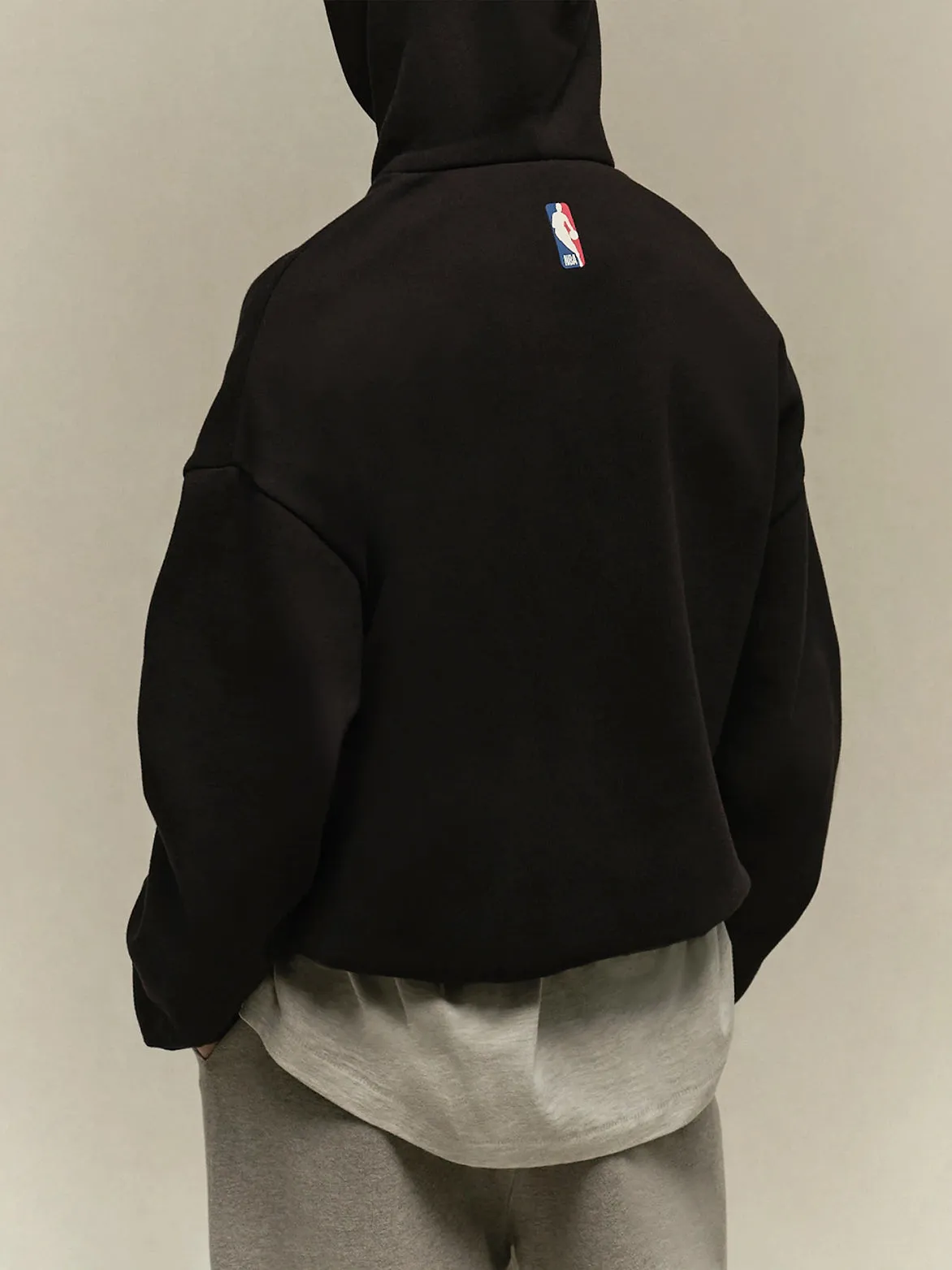 ESSENTIALS NBA HOODIE - BLACK sold by Lapstone & Hammer product image thumbnail 4