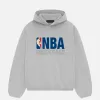 ESSENTIALS NBA HOODIE - LIGHT HEATHER sold by Lapstone & Hammer