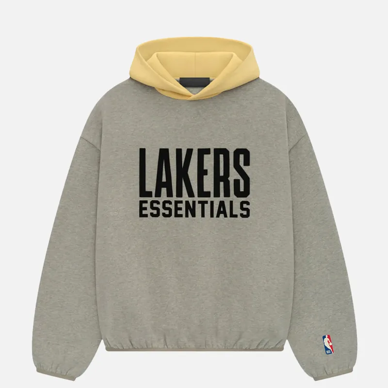 ESSENTIALS LAKERS HOODIE - WARM HEATHER sold by Lapstone & Hammer