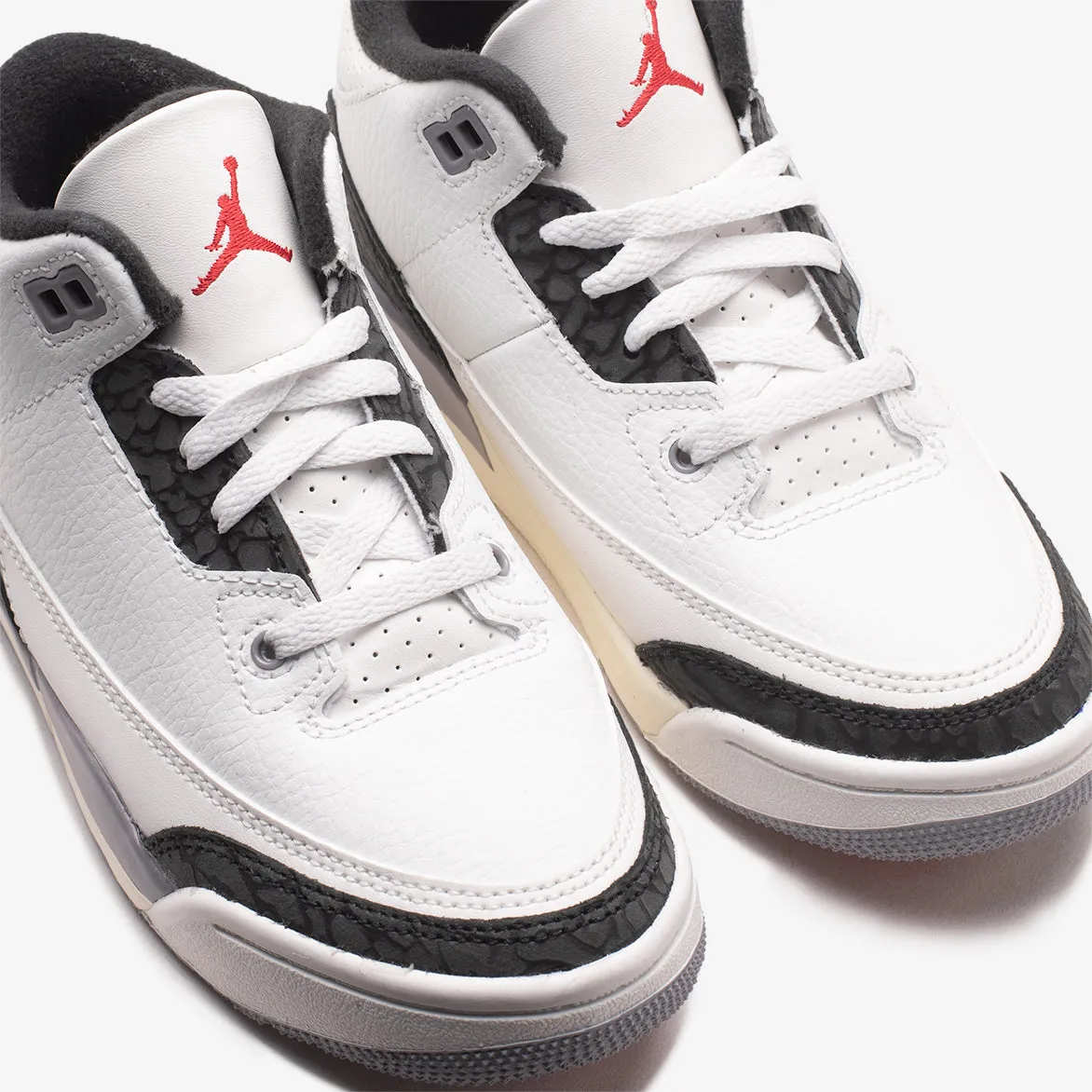 JORDAN 3 RETRO (PS) "CEMENT GREY" sold by Lapstone & Hammer product image thumbnail 5