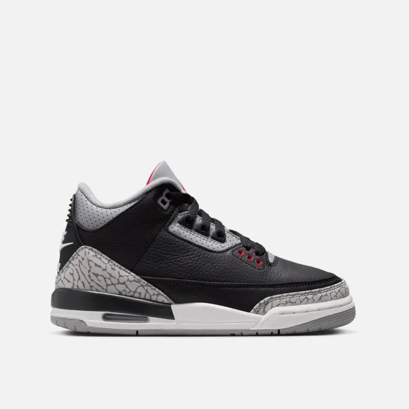 AIR JORDAN 3 RETRO (GS) "BLACK CEMENT" sold by Lapstone & Hammer
