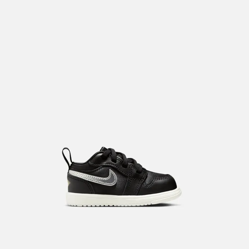 JORDAN 1 LOW ALT SE (TD) - BLACK / METALLIC SILVER - METALLIC GOLD sold by Lapstone & Hammer