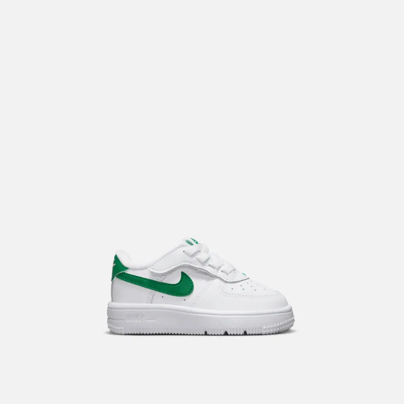 FORCE 1 LOW EASYON (TD) - WHITE / MALACHITE GREEN made by Nike