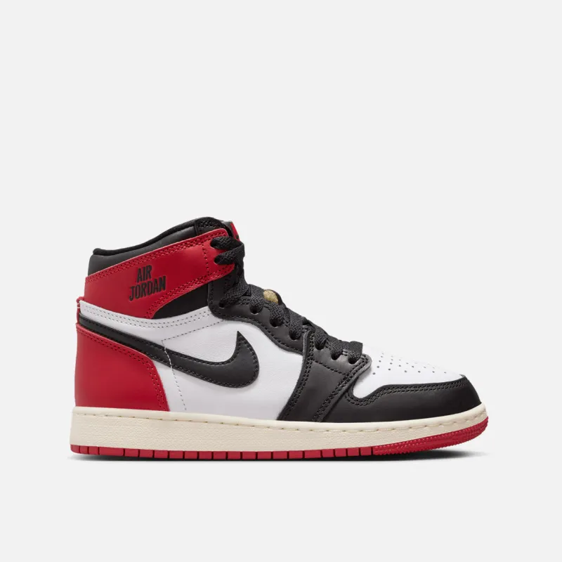 AIR JORDAN 1 RETRO HIGH OG (GS) "BLACK TOE" sold by Lapstone & Hammer