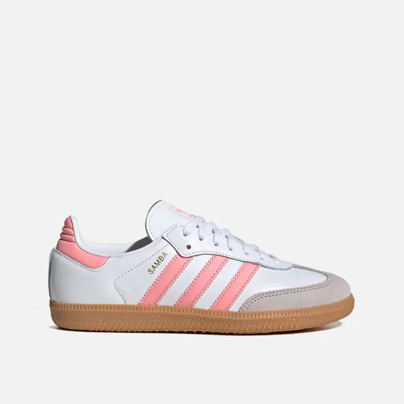 SAMBA OG (GS) - CLOUD WHITE / SEMI PINK SPARK sold by Lapstone & Hammer