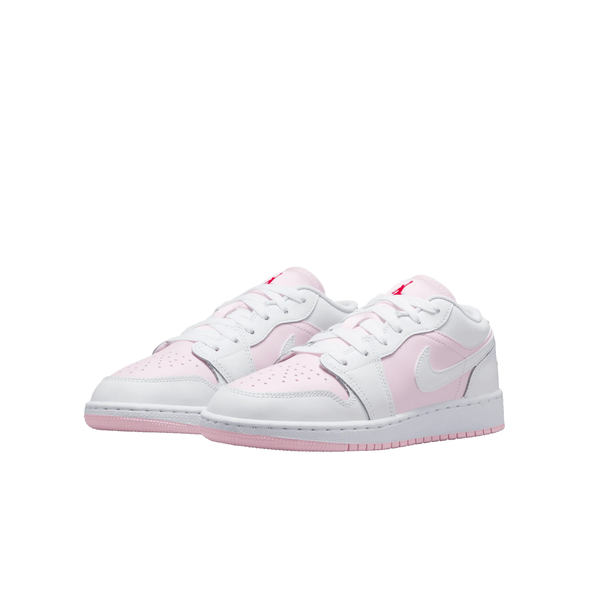 AIR JORDAN 1 LOW (GS) - PINK FOAM / FIRE RED sold by Lapstone & Hammer product image thumbnail 2