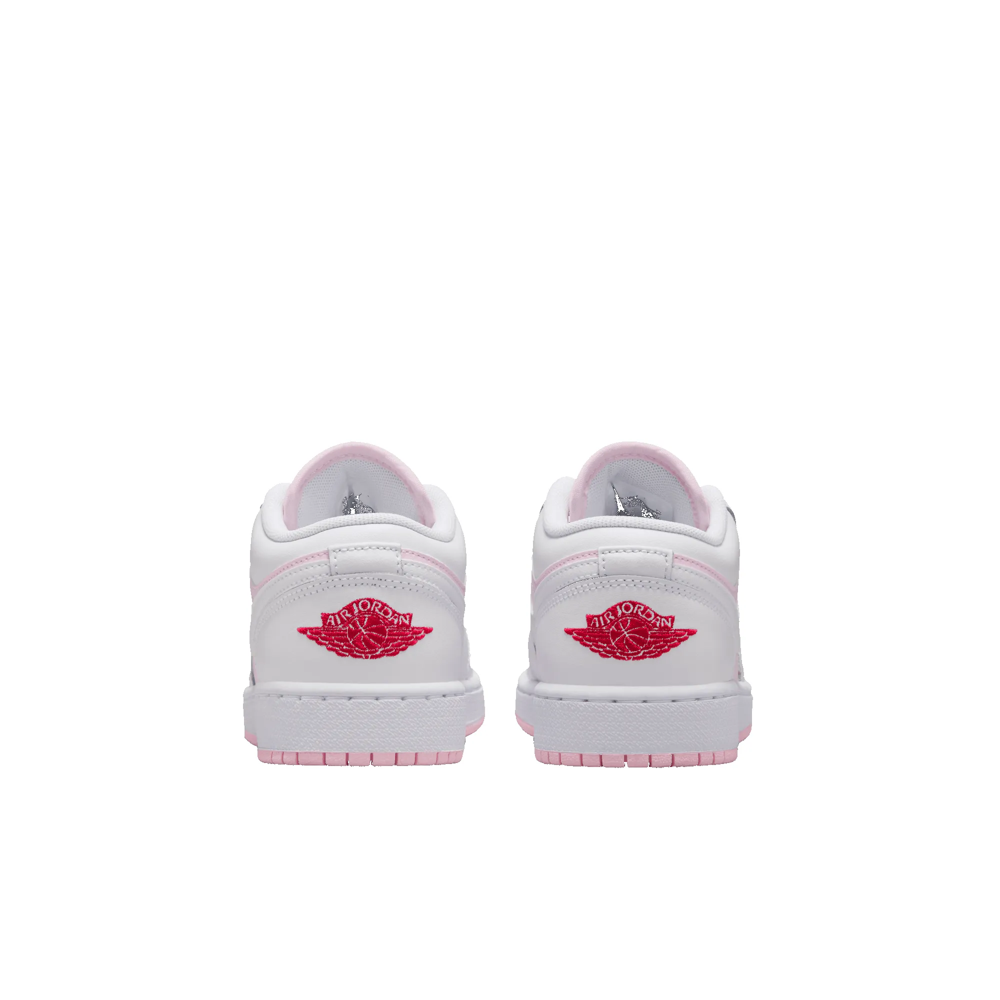 AIR JORDAN 1 LOW (GS) - PINK FOAM / FIRE RED sold by Lapstone & Hammer product image thumbnail 4