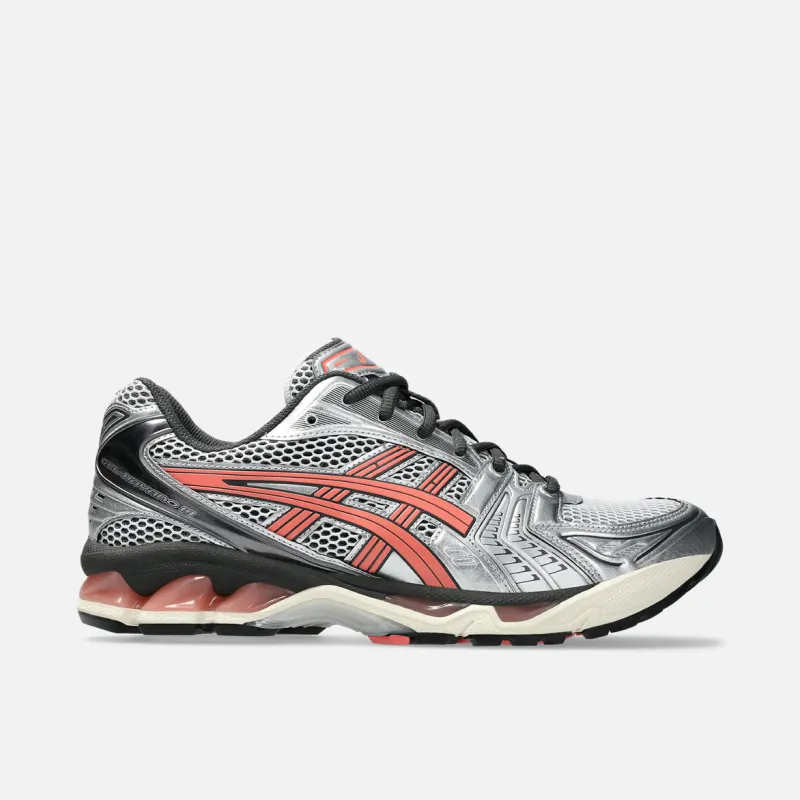 GEL-KAYANO 14 - WHITE / PAPAYA sold by Lapstone & Hammer