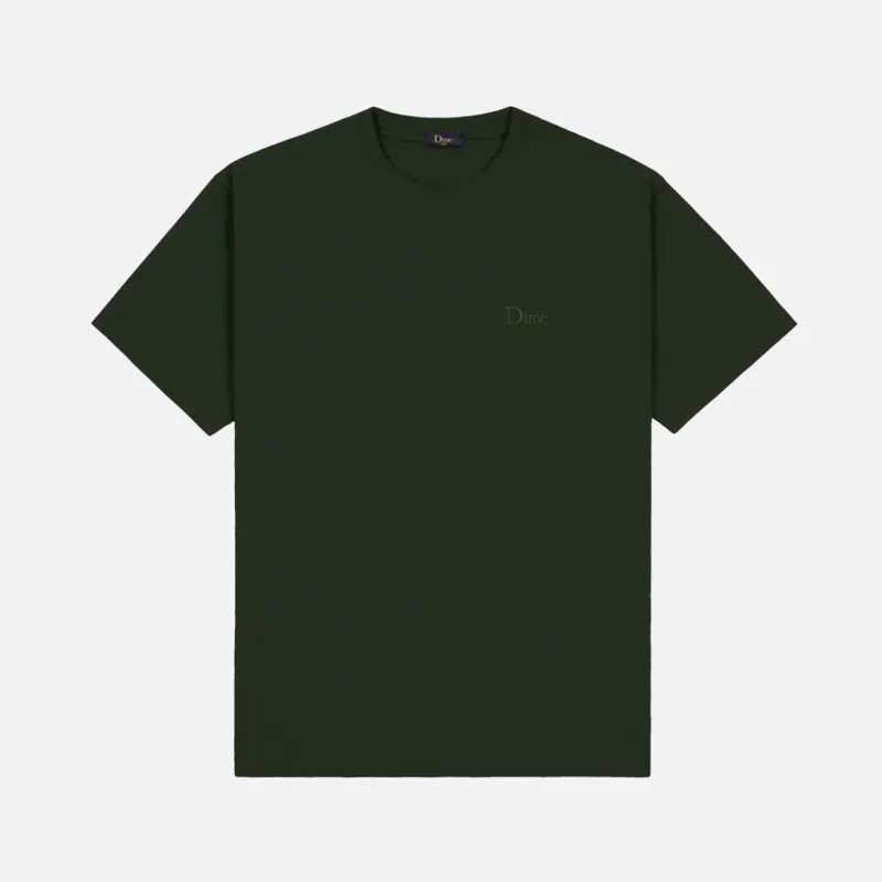 CLASSIC SMALL LOGO T-SHIRT - FOREST GREEN sold by Lapstone & Hammer