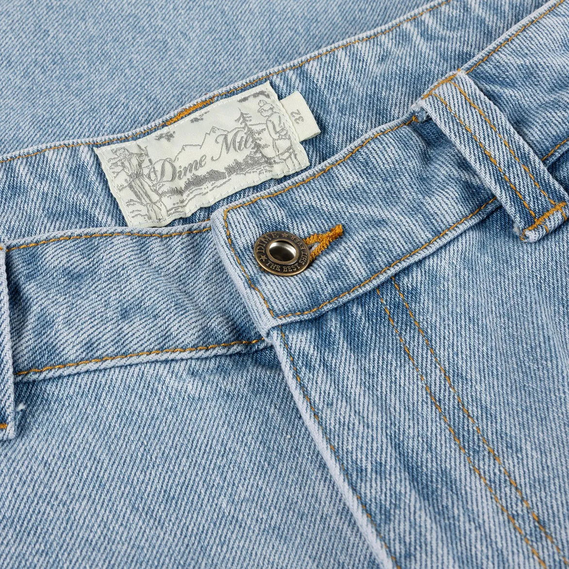 CARPENTER DENIM SHORTS - BLUE WASHED sold by Lapstone & Hammer product image thumbnail 2