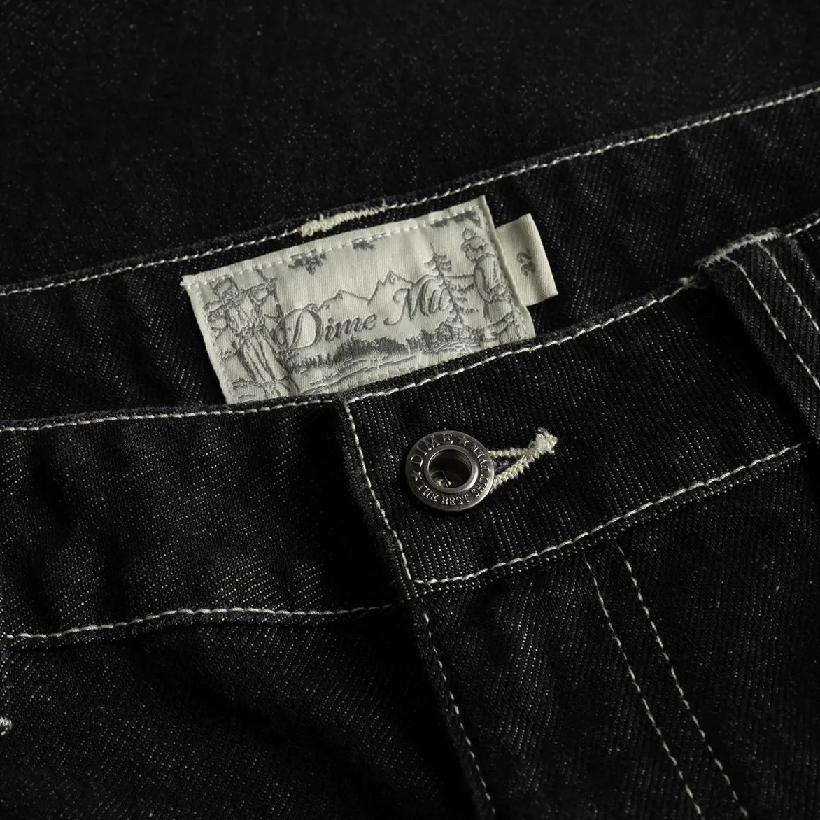 CLASSIC DENIM SHORTS - BLACK WASHED sold by Lapstone & Hammer product image thumbnail 3
