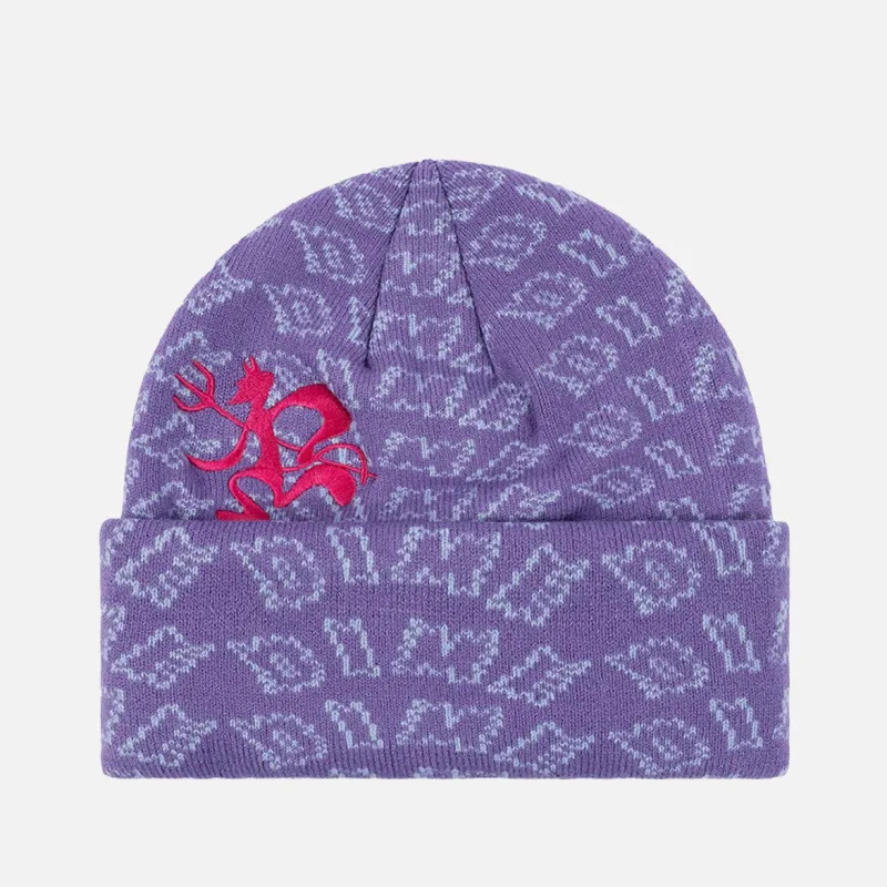 CHOPER FOLD BEANIE - LAVENDER sold by Lapstone & Hammer