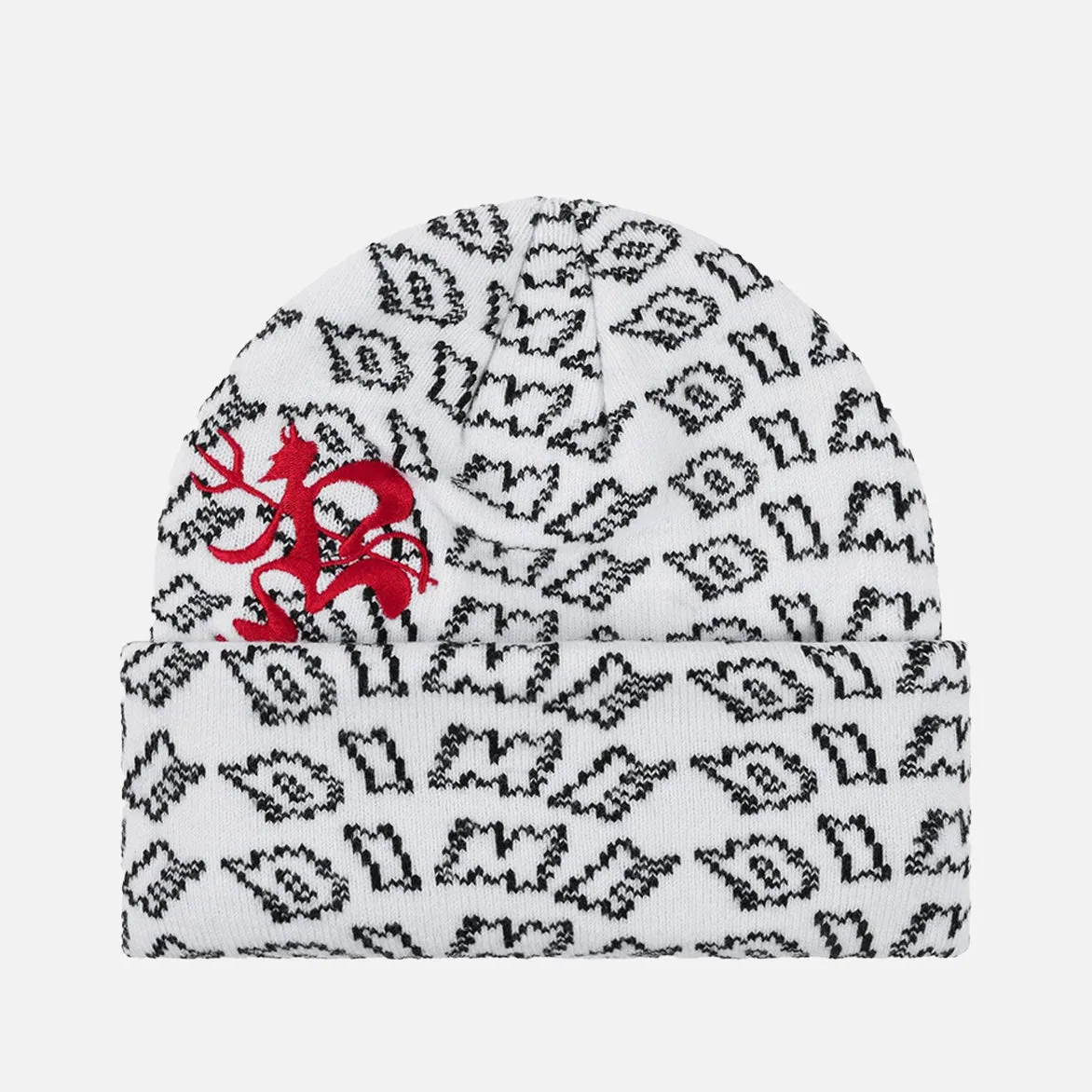 CHOPPER FOLD BEANIE - WHITE sold by Lapstone & Hammer