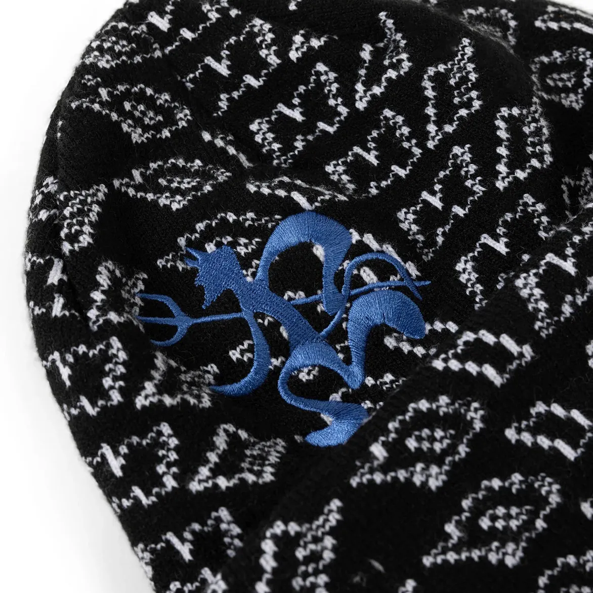 CHOPPER FOLD BEANIE - BLACK sold by Lapstone & Hammer product image thumbnail 2