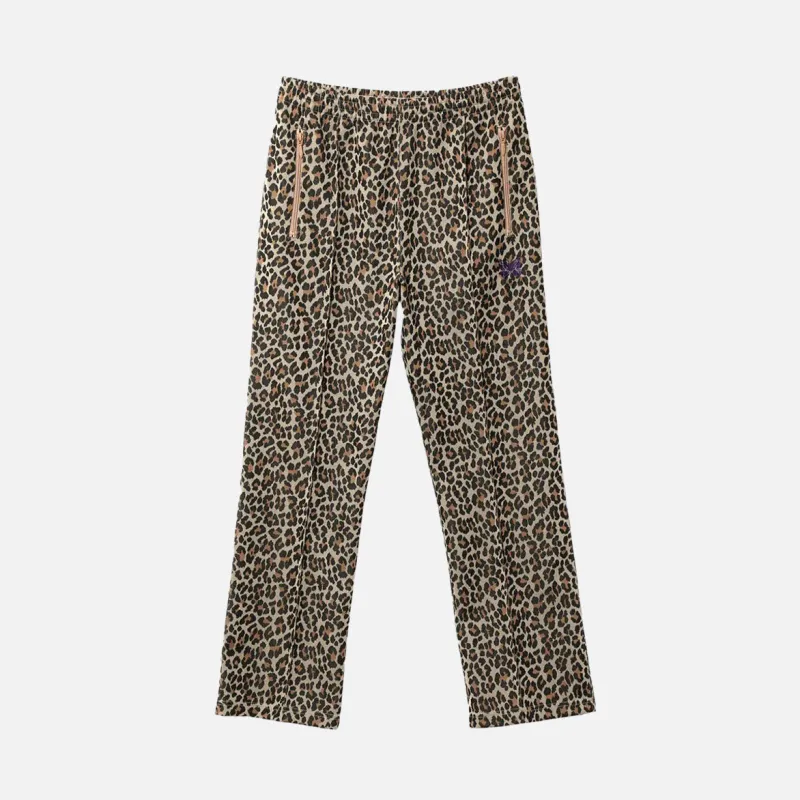 TRACK PANT POLY JACQUARD - LEOPARD sold by Lapstone & Hammer