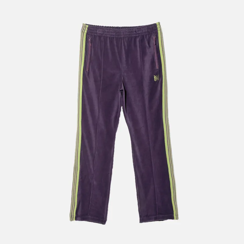 NARROW TRACK PANT VELOUR - PURPLE sold by Lapstone & Hammer
