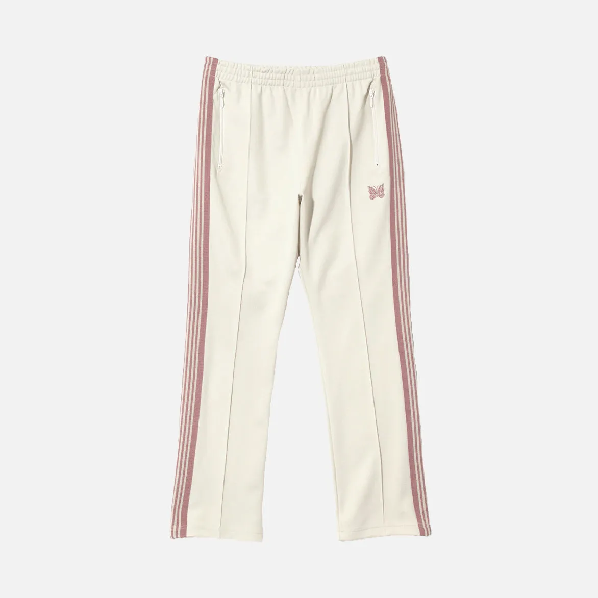 NARROW TRACK PANT POLY SMOOTH - IVORY sold by Lapstone & Hammer