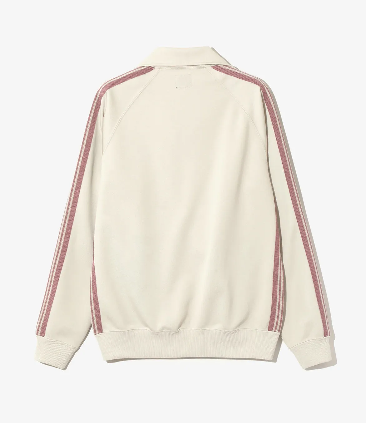 TRACK JACKET POLY SMOOTH - IVORY sold by Lapstone & Hammer product image thumbnail 2