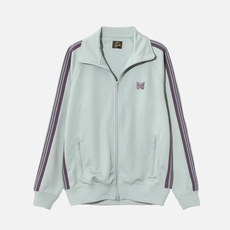 TRACK JACKET POLY SMOOTH - SAX BLUE sold by Lapstone & Hammer
