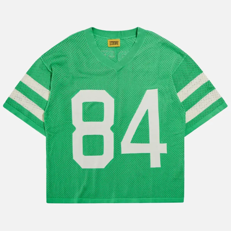 KNIT MESH JERSEY - GREEN sold by Lapstone & Hammer
