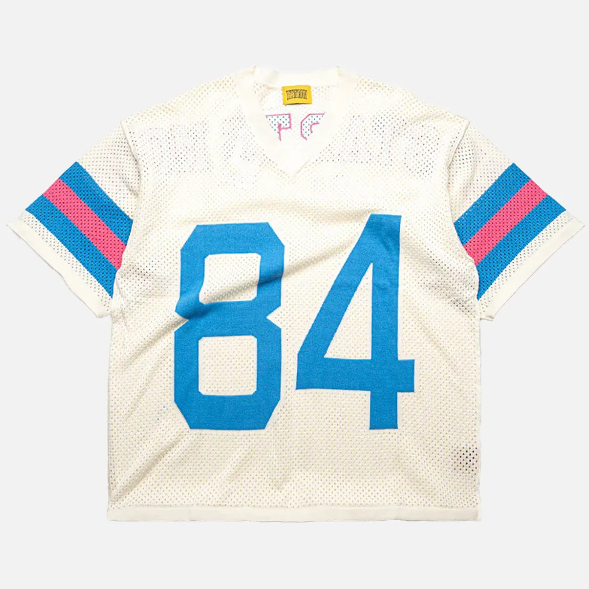 KNIT JERSEY - CREAM / BLUE sold by Lapstone & Hammer