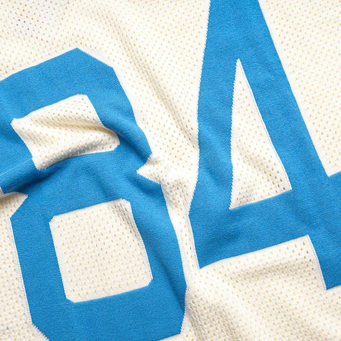 KNIT JERSEY - CREAM / BLUE sold by Lapstone & Hammer product image thumbnail 3