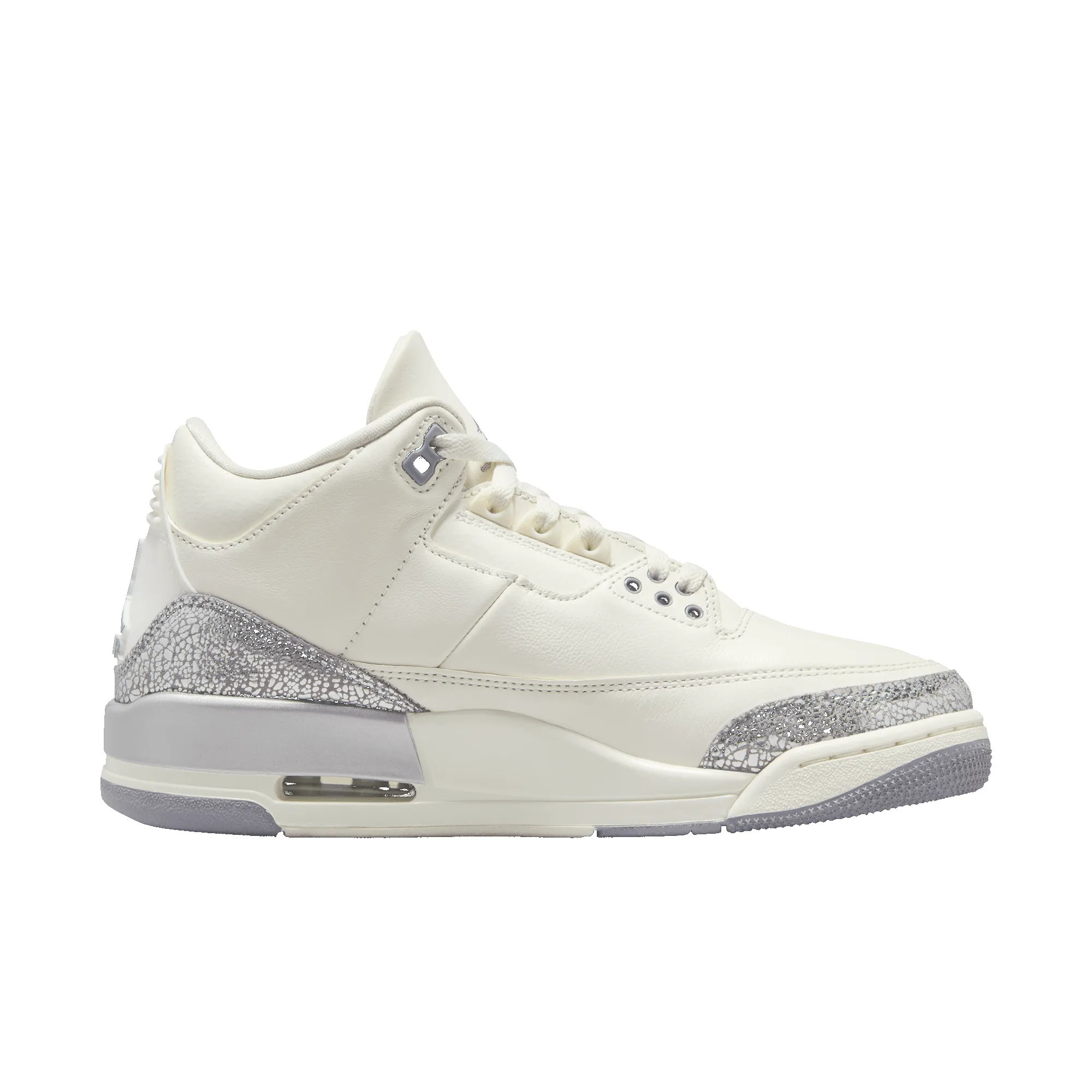 WMNS AIR JORDAN 3 RETRO "SAIL / CEMENT GREY" sold by Lapstone & Hammer product image thumbnail 3