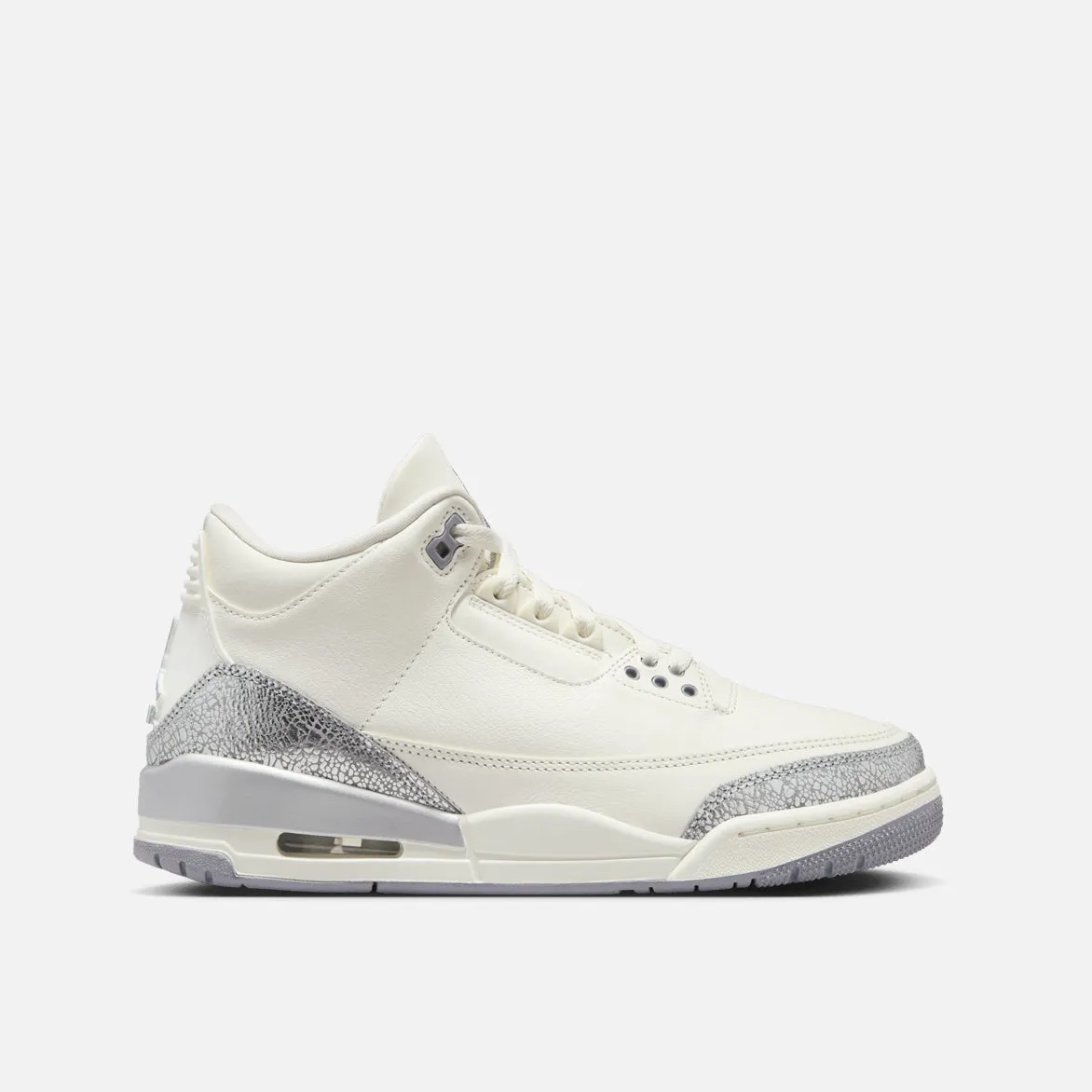 WMNS AIR JORDAN 3 RETRO "SAIL / CEMENT GREY" sold by Lapstone & Hammer