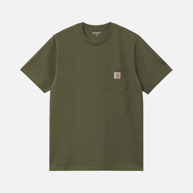 Awake NY x Carhartt WIP Pocket Tee - Dark Green | Parallel