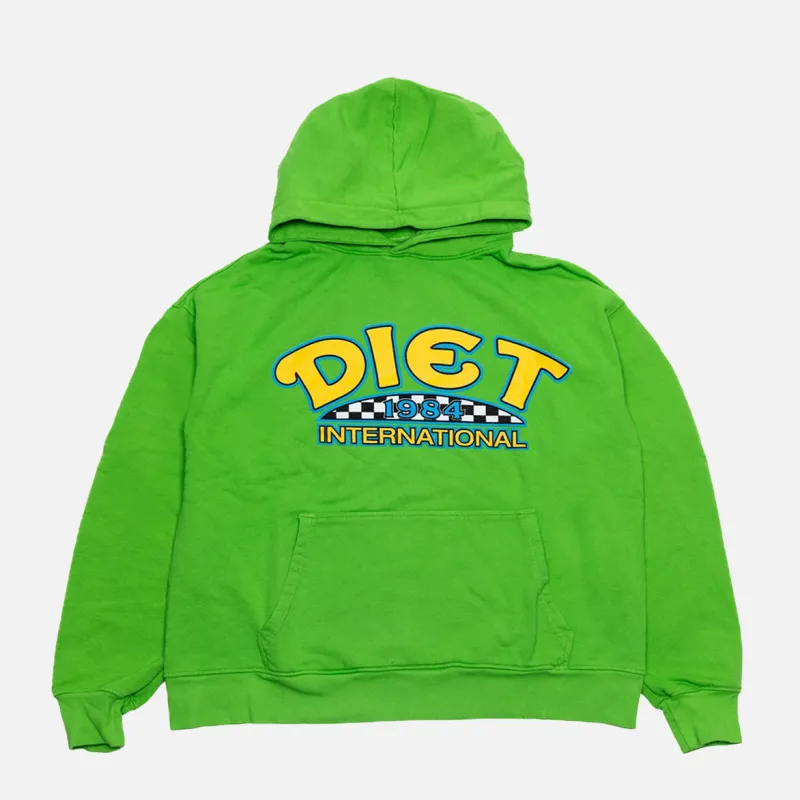 DIET INTL HOODIE - GREEN sold by Lapstone & Hammer