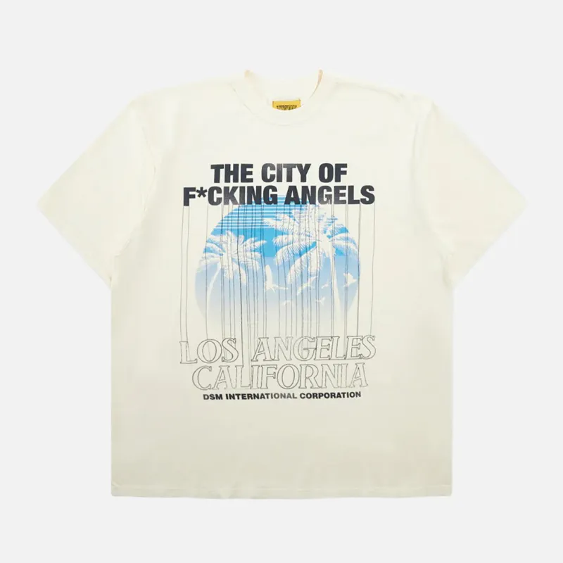 CITY OF ANGELS TEE - ANTIQUE WHITE sold by Lapstone & Hammer