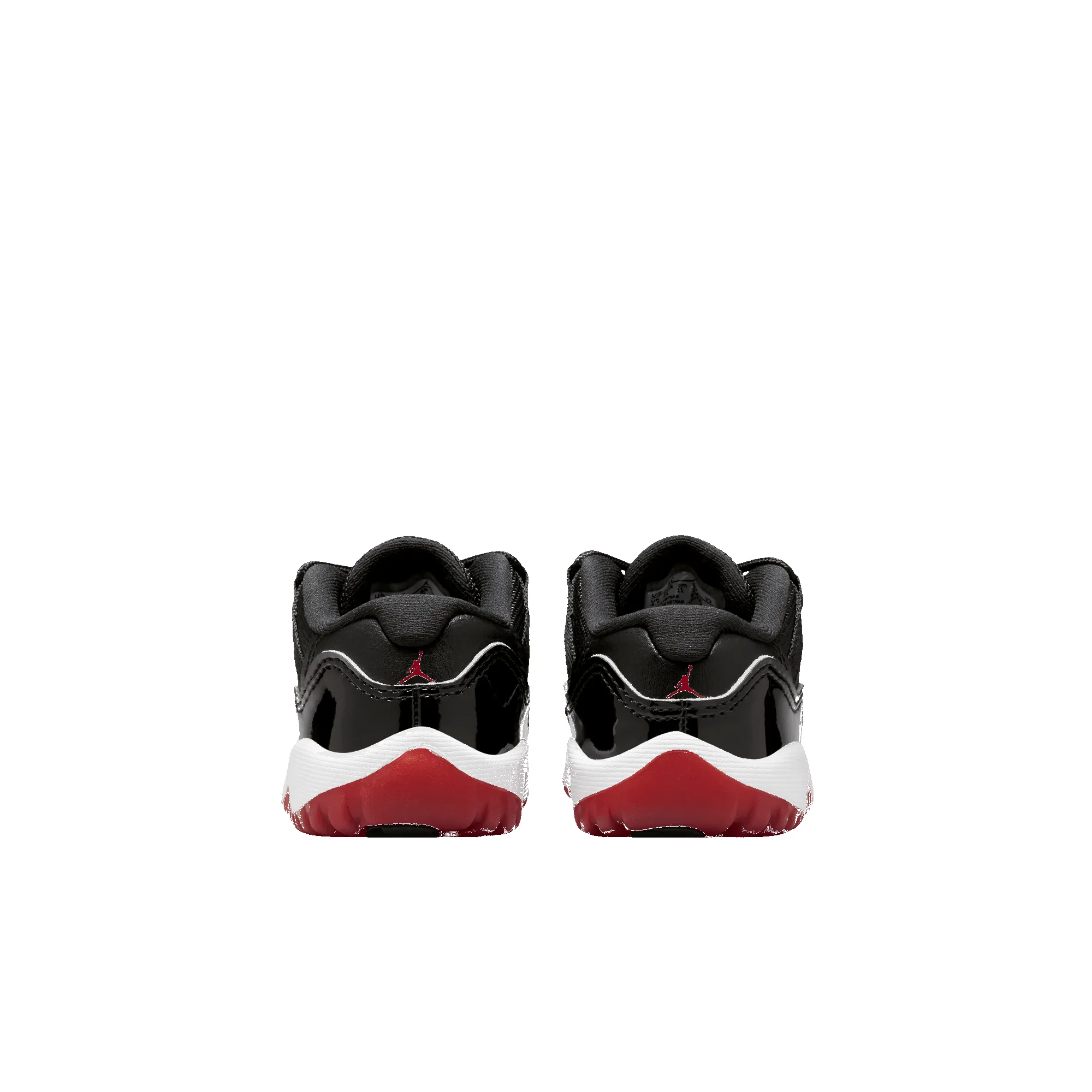 JORDAN 11 RETRO LOW (TD) "BRED" sold by Lapstone & Hammer product image thumbnail 4
