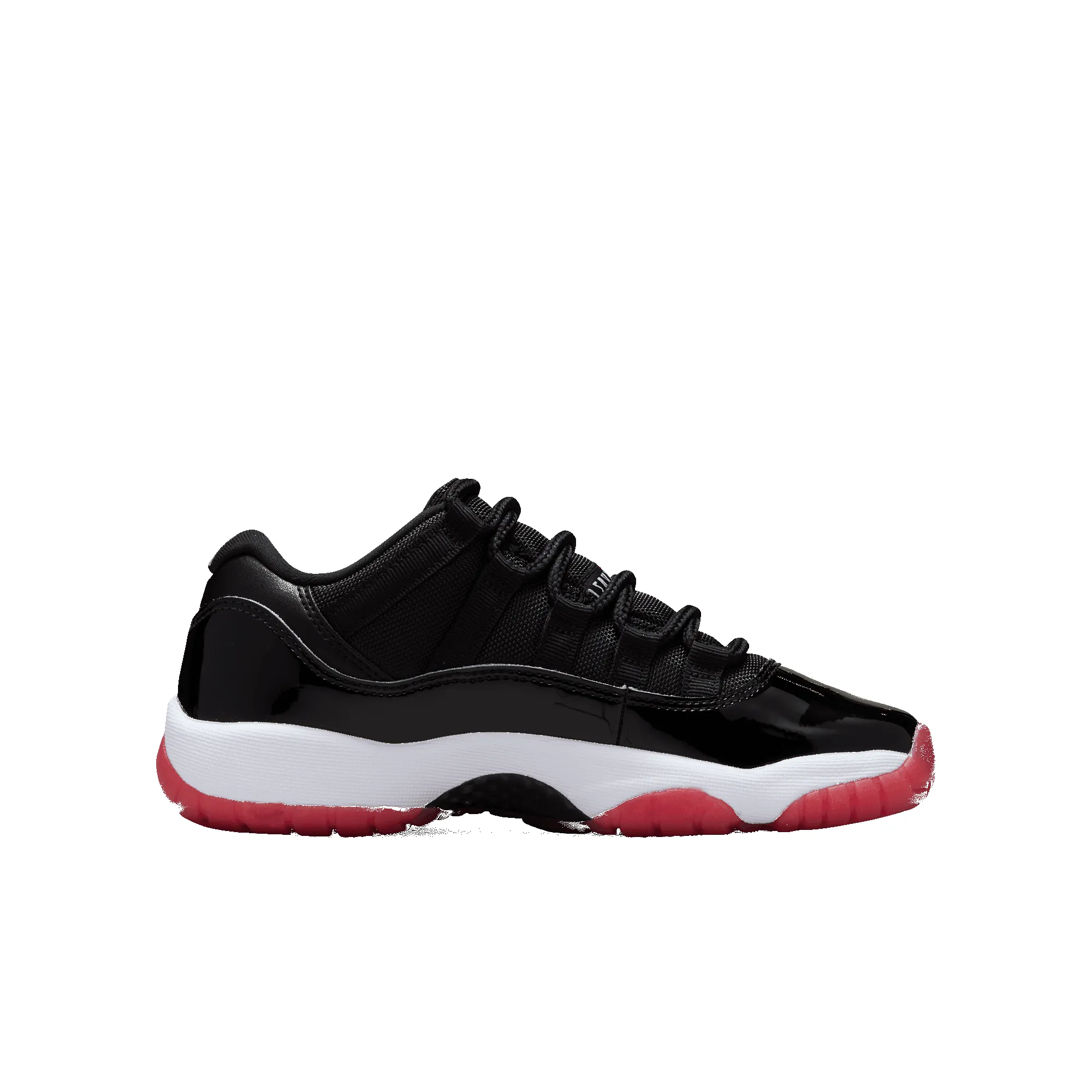 AIR JORDAN 11 RETRO LOW (GS) "BRED" sold by Lapstone & Hammer product image thumbnail 3