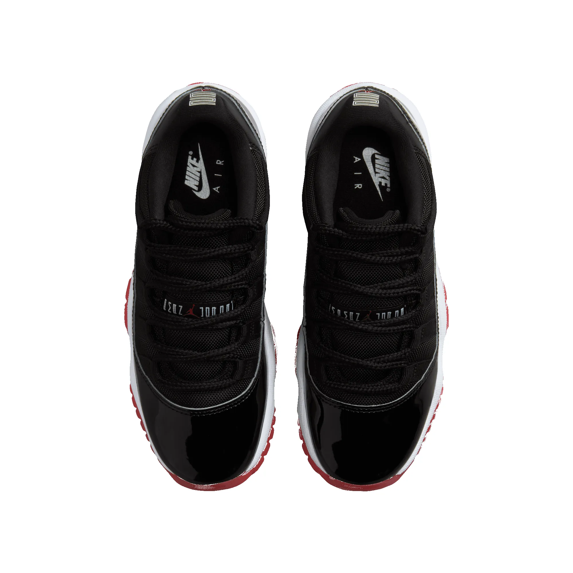 AIR JORDAN 11 RETRO LOW (GS) "BRED" sold by Lapstone & Hammer product image thumbnail 5