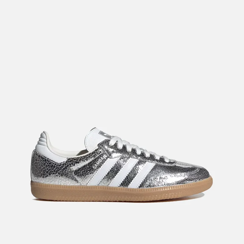 WMNS SAMBA OG - METALLIC / CLOUD WHITE / CORE WHITE sold by Lapstone & Hammer