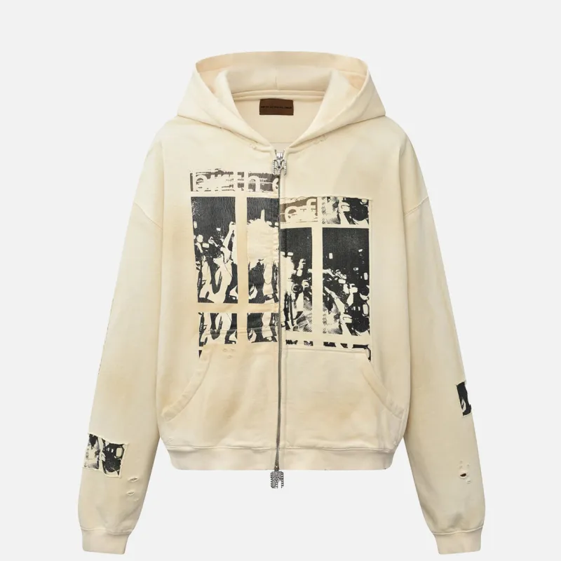 FLASHLIGHT HOODIE - CREAM sold by Lapstone & Hammer