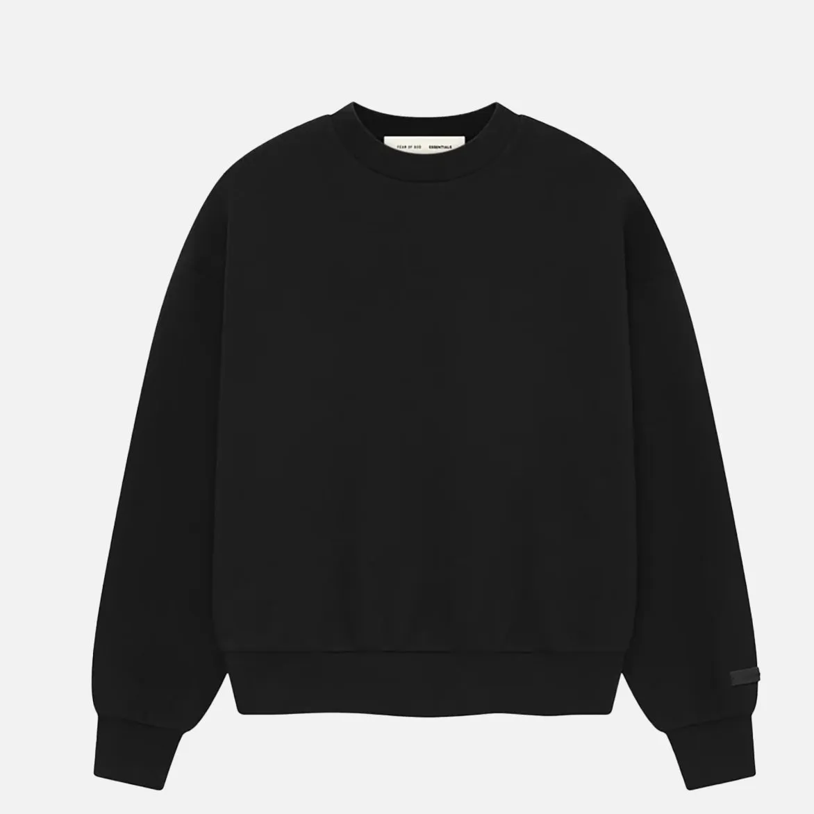 CLASSIC CREWNECK SWEATSHIRT - JET BLACK sold by Lapstone & Hammer