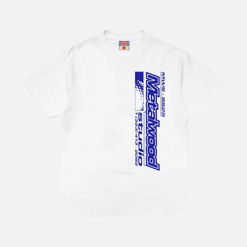 LA BREA SHOP T-SHIRT - WHITE sold by Lapstone & Hammer