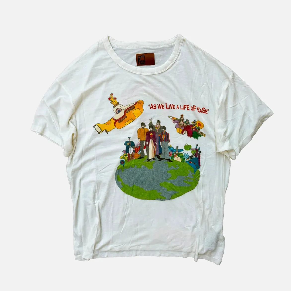 THE BEATLES TEE - WHITE sold by Lapstone & Hammer