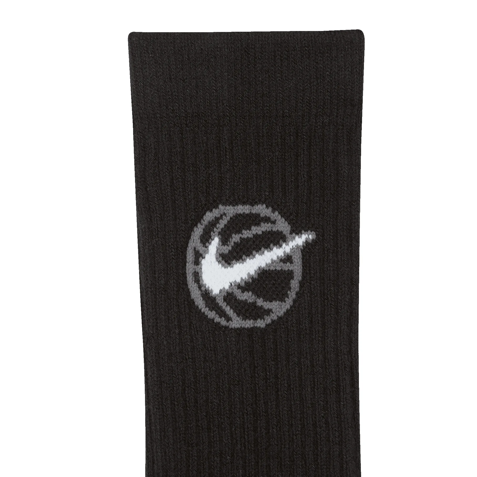 EVERYDAY CREW BASKETBALL SOCKS (3 PACK) - BLACK sold by Lapstone & Hammer product image thumbnail 5