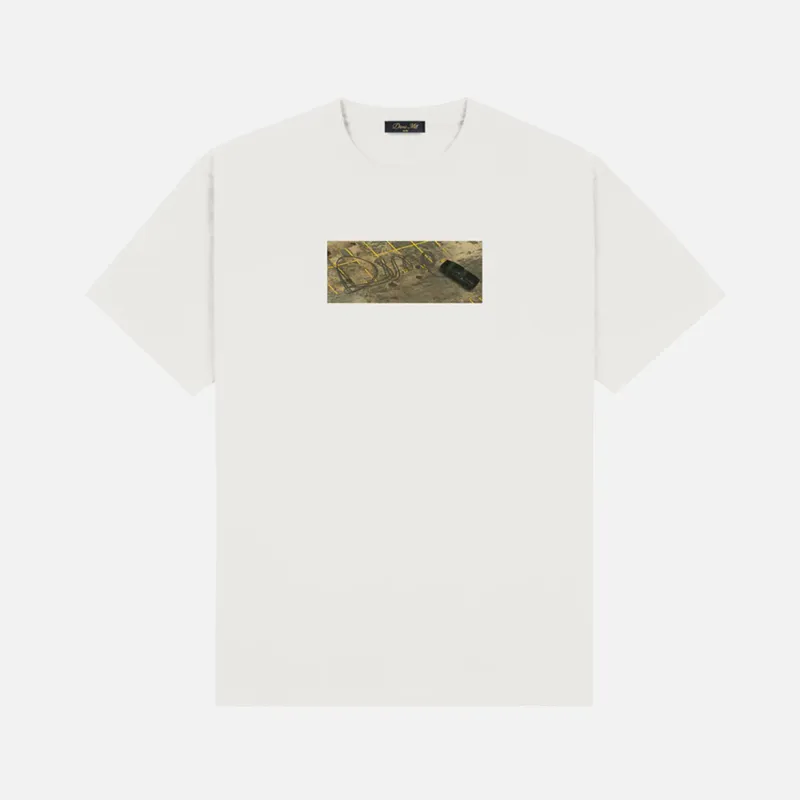 SKID TEE - LIGHT GREY sold by Lapstone & Hammer