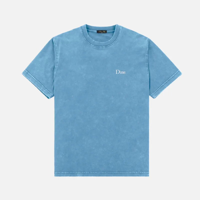 CLASSIC SMALL LOGO TEE - FADED SKY sold by Lapstone & Hammer