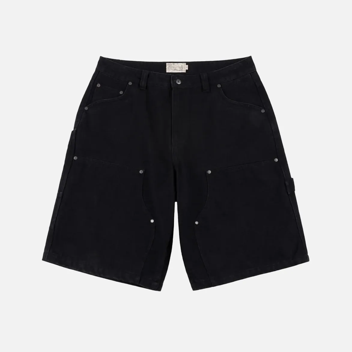 CARPENTER DENIM SHORTS - BLACK sold by Lapstone & Hammer