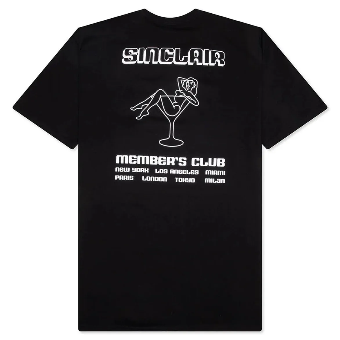 MEMBERS CLUB TOUR TEE - BLACK sold by Lapstone & Hammer product image thumbnail 2
