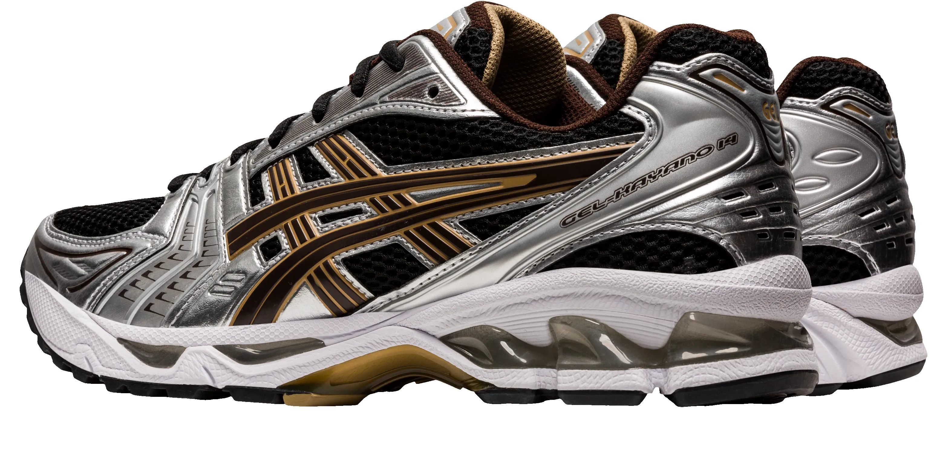 GEL-KAYANO 14 - BLACK / COFFEE sold by Lapstone & Hammer product image thumbnail 3