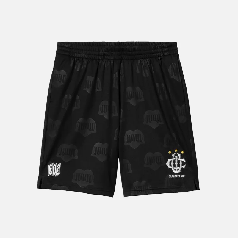 HARTT`S FOOTBALL SHORT - BLACK sold by Lapstone & Hammer
